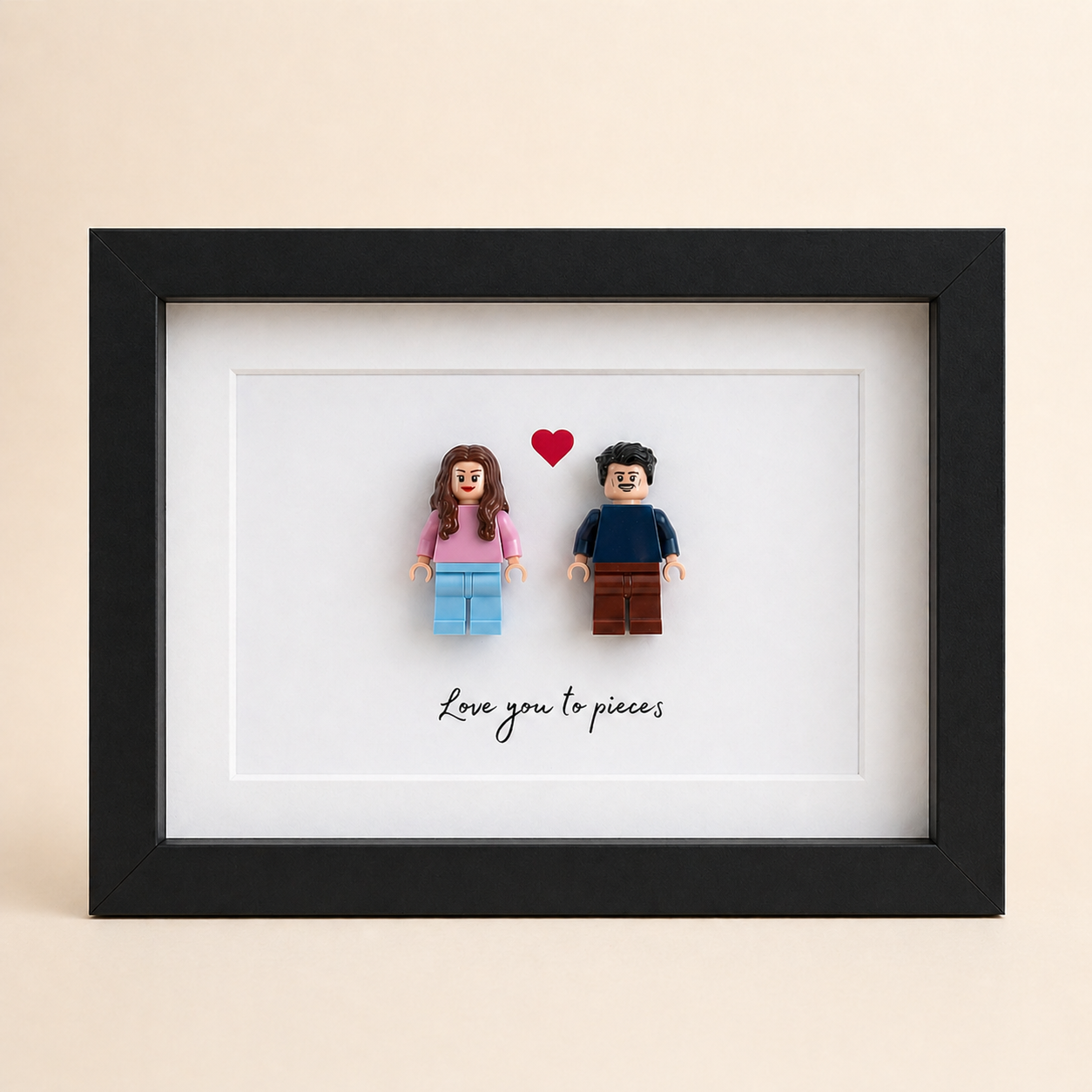 Personalized Minifigure Frame