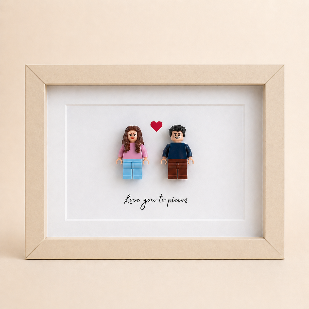Personalized Minifigure Frame